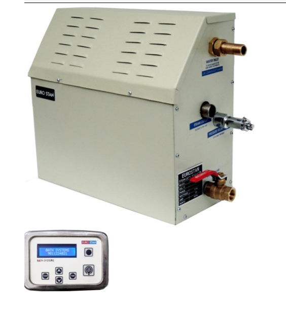 Steam Generator | Powder Coated GI Shell with LCD & Safety Features